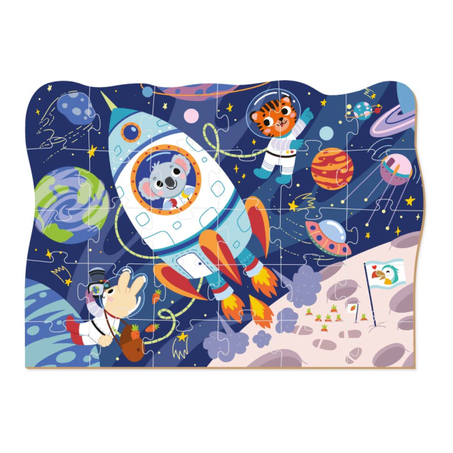 Пазлы - Пазл Dodo Экскурсия в космос (300374)#2