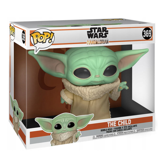 Фигурки персонажей - Фигурка Funko Pop Star Wars Мандалорец Малыш Йода 25 см (49757)#2