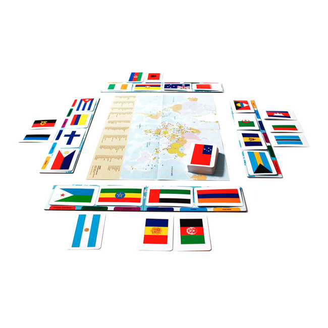Настольные игры - Настольная игра Tactic Флаги мира (58139)#2