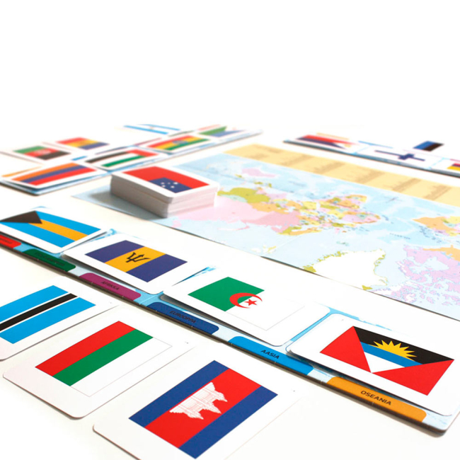 Настольные игры - Настольная игра Tactic Флаги мира (58139)#3