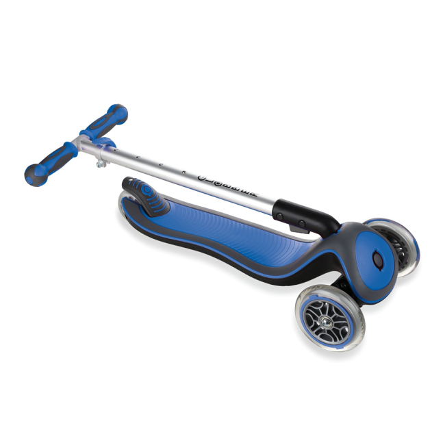 Самокати - Самокат Globber Elite синій з підсвічуванням (449-100-3)#3