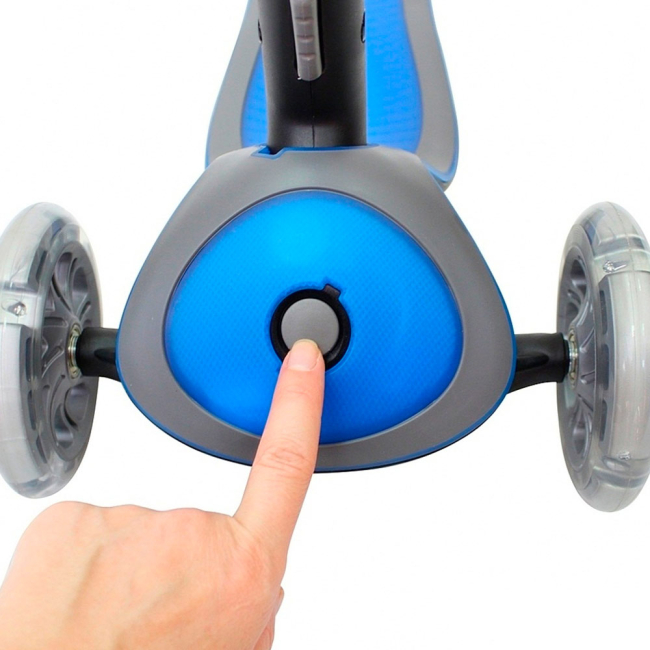 Самокати - Самокат Globber Elite синій з підсвічуванням (449-100-3)#5