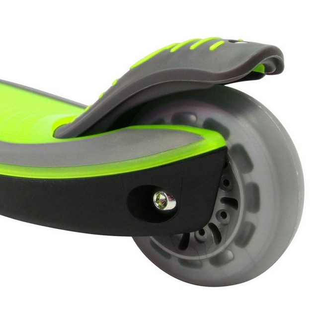 Самокаты - Самокат Globber Elite зелено-серый с подсветкой (449-106-3)#4