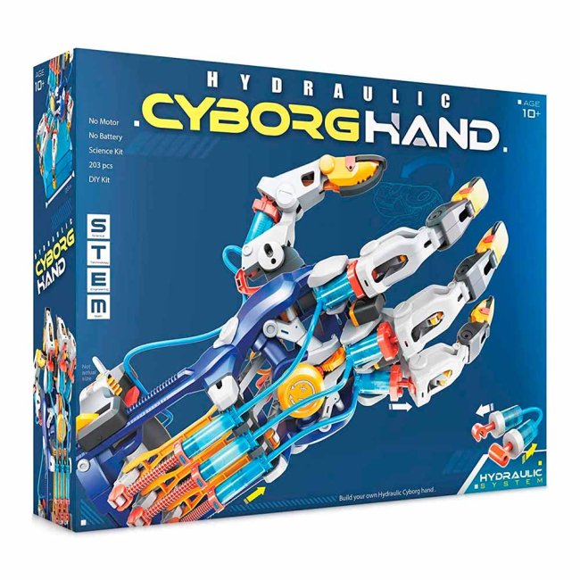 Конструктори з унікальними деталями - Конструктор CIC Robotics Гідравлічна кіберрука (21-634)#5