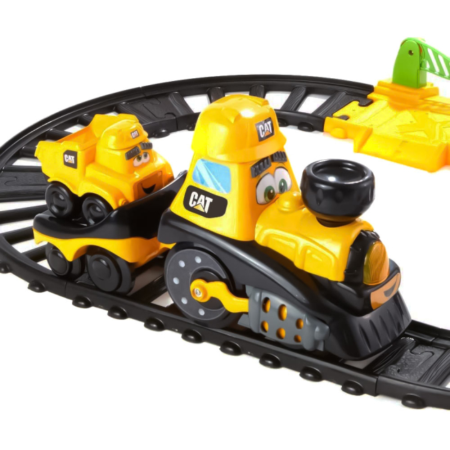 Залізниці та потяги - Іграшкова залізниця CAT Junior Crew Друзі (82489)#2
