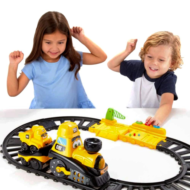 Залізниці та потяги - Іграшкова залізниця CAT Junior Crew Друзі (82489)#5