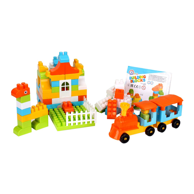 Блокові конструктори - Конструктор Technok Будівельні блоки 90 деталей (6085)#3