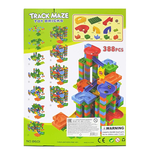 Блокові конструктори - Конструктор Maya toys Лабіринт 388 деталей (8601)#2