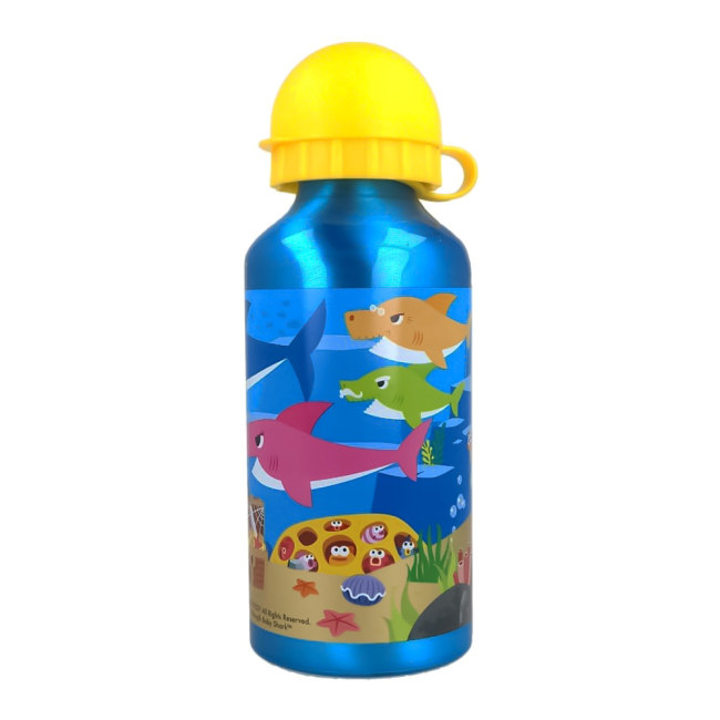 Пляшки для води - Пляшка для води Stor Baby Shark 400 мл алюмінієва (Stor-13534)#2