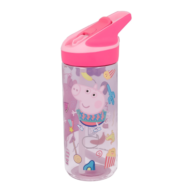 Бутылки для воды - Бутылка для воды Stor Peppa Pig Туман 620 мл тритановая (Stor-13997)#2