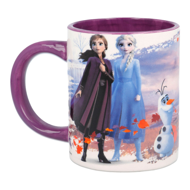 Чашки, склянки - Кружка-Спінера Stor Frozen Ельза і Анна 325 мл керамічна (Stor-44654)#2