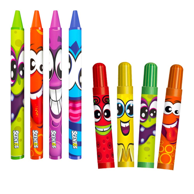 Канцтовары - Набор для рисования Scentos Забавная компания (42135-ENG) (560545)#5