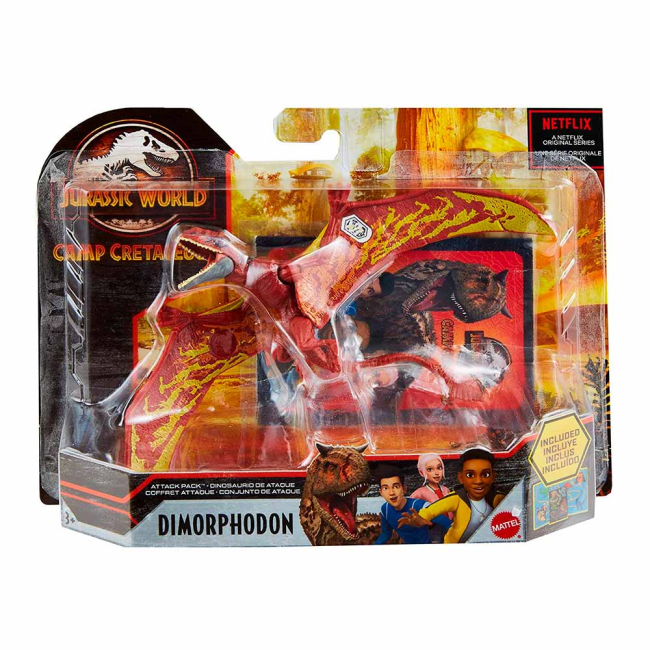 Фігурки тварин - Ігрова фігурка Jurassic World 2 Динозавр атакує Диморфодон (FPF11/GMP72)#5