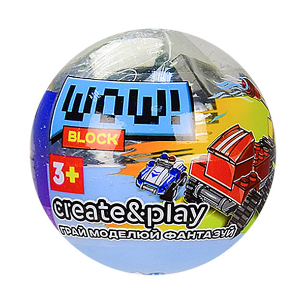 Конструктори з унікальними деталями - Конструктор-сюрприз IBLOCK Wow block Будівництво (PL-920-14)#2