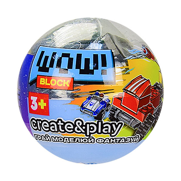 Конструктори з унікальними деталями - Конструктор-сюрприз IBLOCK Wow block Транспорт (PL-920-16)#2