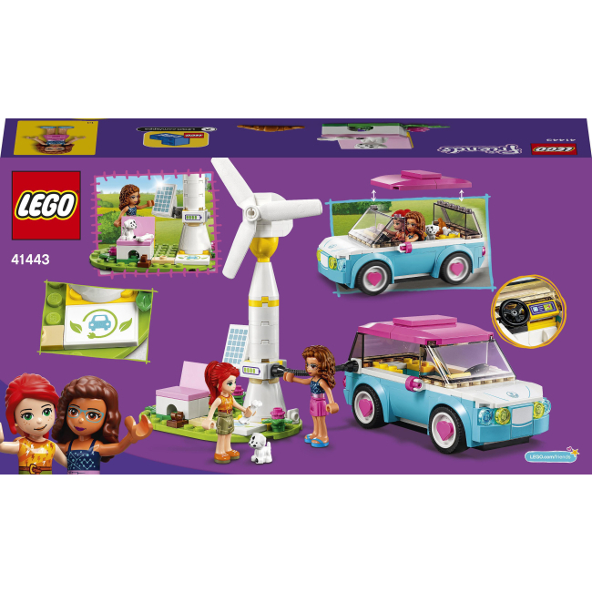 Конструкторы LEGO - Конструктор LEGO Friends Электромобиль Оливии (41443)#5
