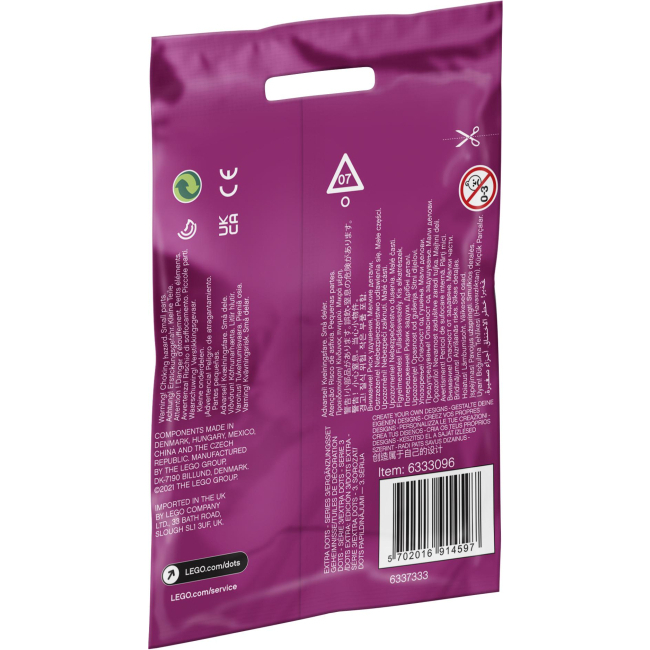 Набори для творчості - Конструктор LEGO DOTS Додаткові елементи DOTS – випуск 3 (41921)#3