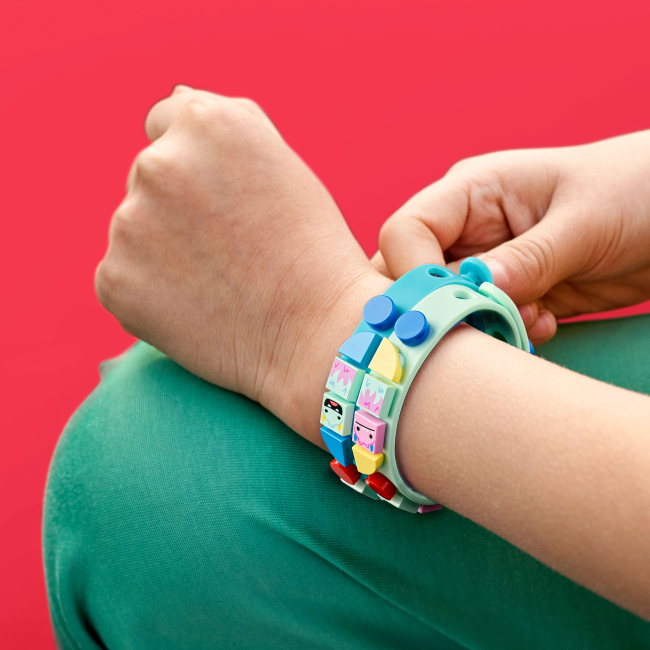 Набори для творчості - Набір LEGO DOTS Браслети «Монстри» (41923)#6