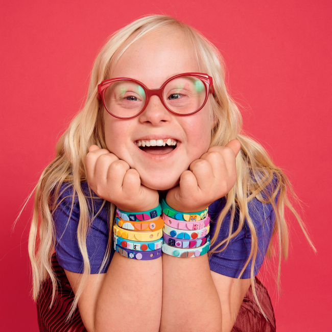 Наборы для творчества - Набор LEGO DOTS Браслет «Звёздное небо» (41934)#4