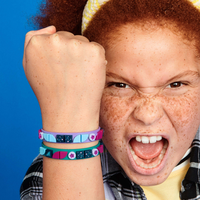 Наборы для творчества - Набор LEGO DOTS Браслет «Звёздное небо» (41934)#5