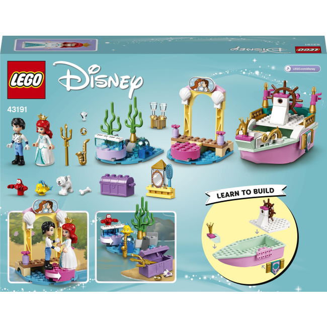 Конструкторы LEGO - Конструктор LEGO Disney Princess Праздничный корабль Ариэль (43191)#5