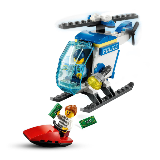 Конструктор LEGO City Полицейский вертолет (60275)#4