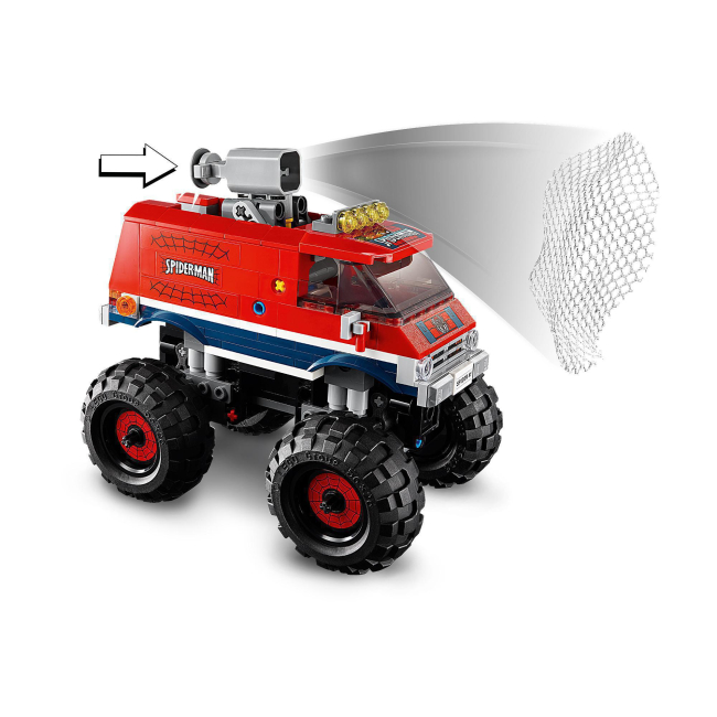 Конструкторы LEGO - Конструктор LEGO Super Heroes Marvel Spider-Man Монстр-трак Человека-Паука против Мистерио (76174)#5
