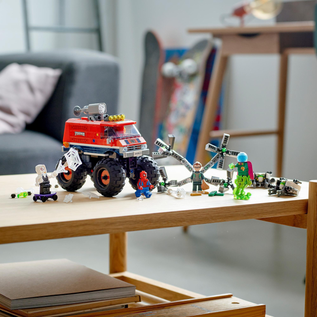 Конструкторы LEGO - Конструктор LEGO Super Heroes Marvel Spider-Man Монстр-трак Человека-Паука против Мистерио (76174)#8