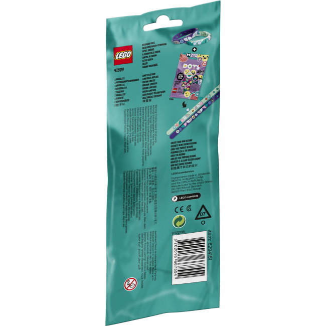 Набори для творчості - Набір LEGO DOTS Браслети «Русалка» (41909)#4