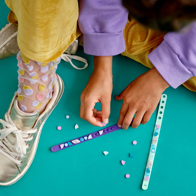 Набори для творчості - Набір LEGO DOTS Браслети «Русалка» (41909)#6