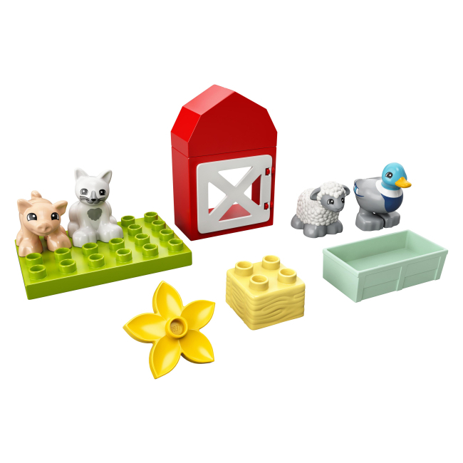 Конструктори LEGO - Конструктор LEGO DUPLO Догляд за тваринами на фермі (10949)#2