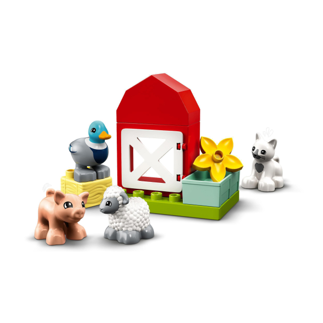 Конструктори LEGO - Конструктор LEGO DUPLO Догляд за тваринами на фермі (10949)#3