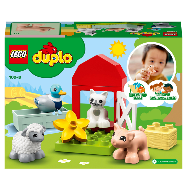 Конструктори LEGO - Конструктор LEGO DUPLO Догляд за тваринами на фермі (10949)#5