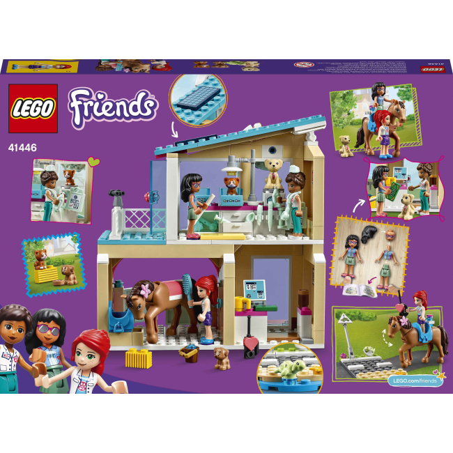 Конструкторы LEGO - Конструктор LEGO Friends Ветеринарная клиника Хартлейк-Сити (41446)#7