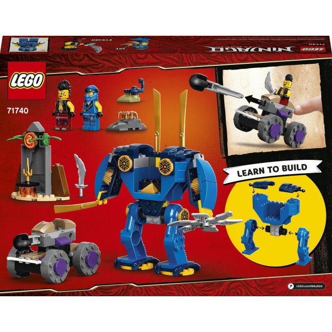 Конструкторы LEGO - Конструктор LEGO NINJAGO Электрический робот Джея (71740)#5