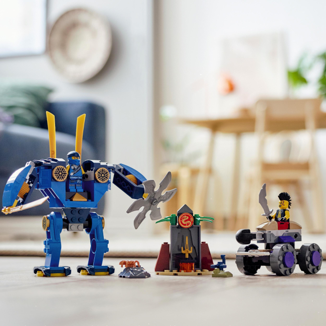 Конструкторы LEGO - Конструктор LEGO NINJAGO Электрический робот Джея (71740)#6