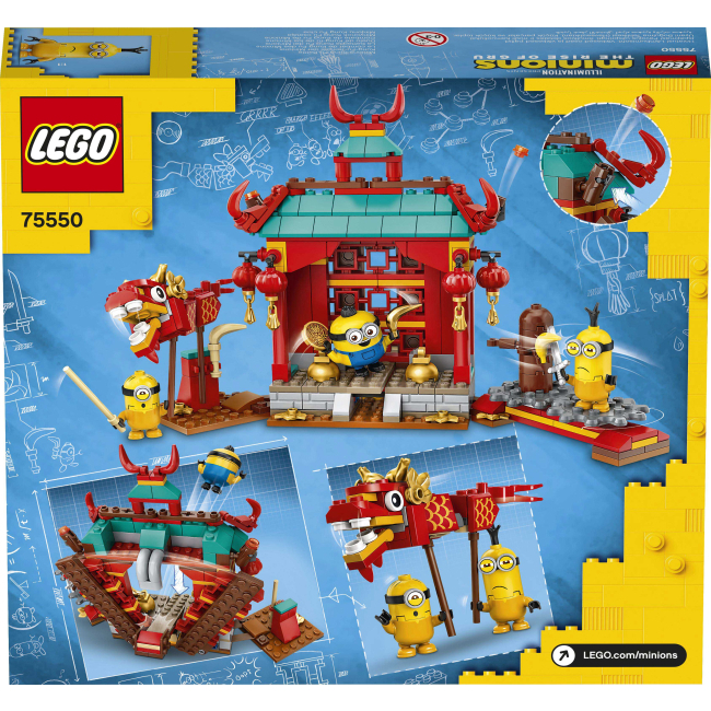 Конструктори LEGO - Конструктор LEGO Minions Змагання міньйонів із кунгфу (75550)#3