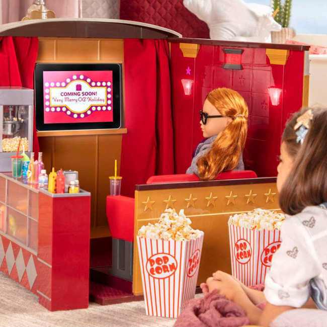 Мебель и домики - Игровой набор Our Generation Кинотеатр (BD37857Z)#4