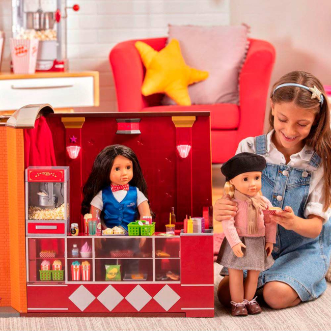 Мебель и домики - Игровой набор Our Generation Кинотеатр (BD37857Z)#5