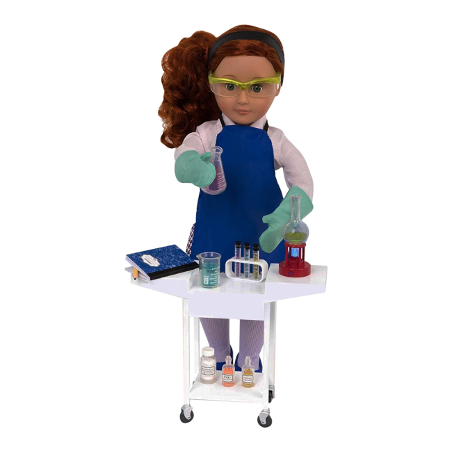 Одяг та аксесуари - Ігровий набір Our Generation Шкільна лабораторія (BD37431D)#4