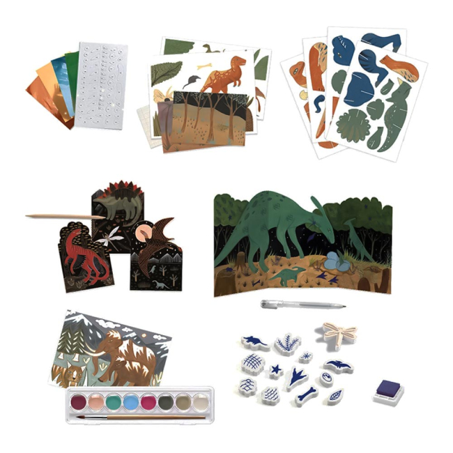 Товары для рисования - Набор для творчества DJECO Мир динозавров (DJ09331)#3