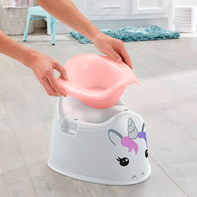 Товары по уходу - Горшок Fisher-Price Сказочный единорог (GCJ73)#4