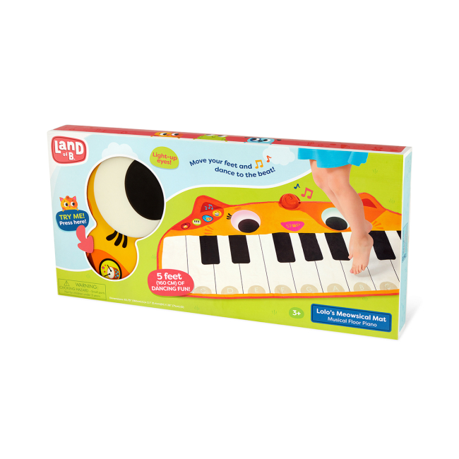 Развивающие коврики - Музыкальный коврик Battat Пианино Мяуфон (LB1893Z)#4