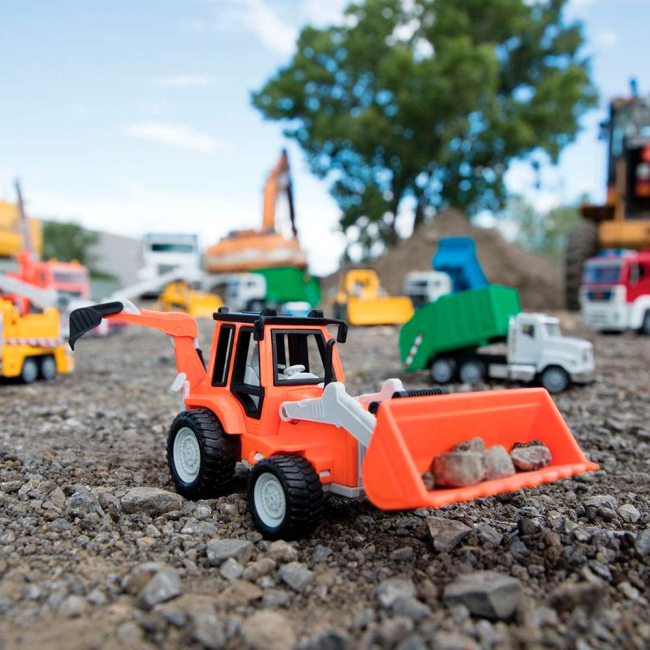 Транспорт і спецтехніка - Машинка Driven Micro Бульдозер (WH1012Z)#3