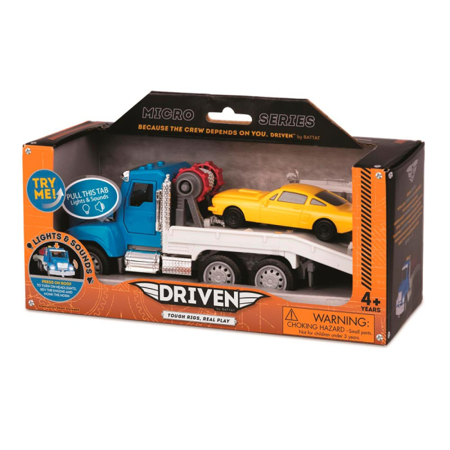 Транспорт і спецтехніка - Машинка Driven Micro Евакуатор (WH1008Z)#2