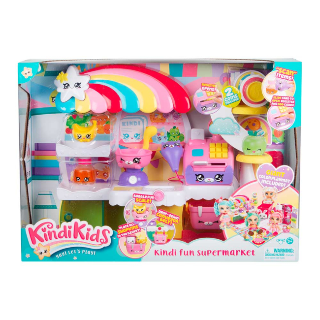 Меблі та будиночки - Ігровий набір Moose Kindi kids Супермаркет (50003)#3