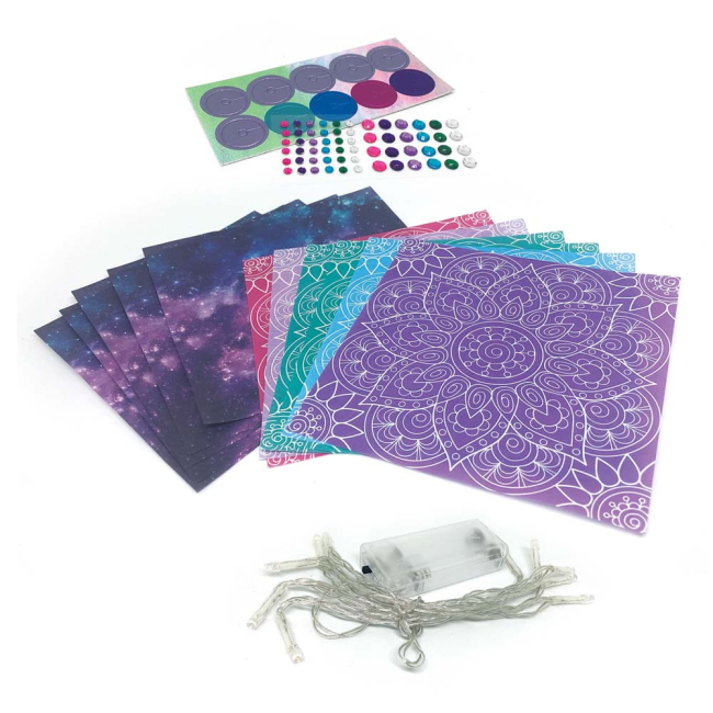 Набори для творчості - Набір для творчості Nebulous stars Зоряні ліхтарики (707580)#2