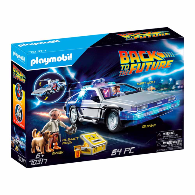 Конструкторы с уникальными деталями - Конструктор Playmobil Back to the Future Автомобиль Делориан (70317) (6336710)#2