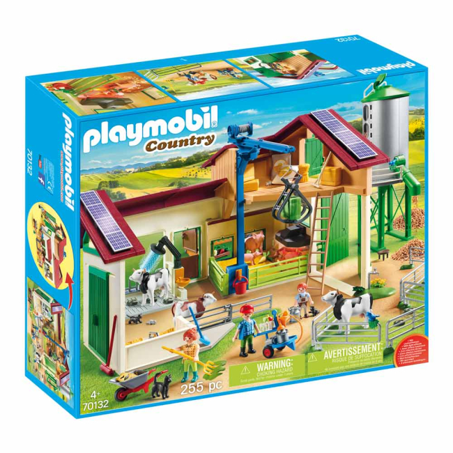 Конструкторы с уникальными деталями - Конструктор Playmobil Country Ферма с животными (70132) (6336501)#2