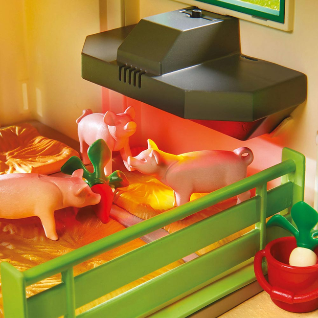 Конструкторы с уникальными деталями - Конструктор Playmobil Country Ферма с животными (70132) (6336501)#4